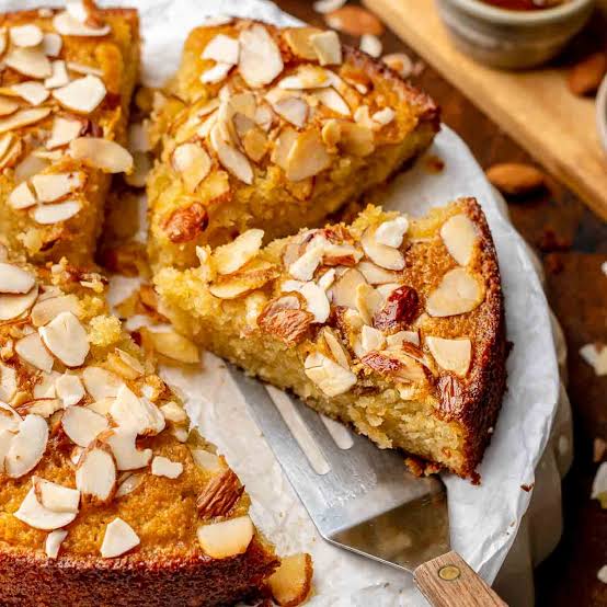 Almond Cake from The Cake House Gujranwala