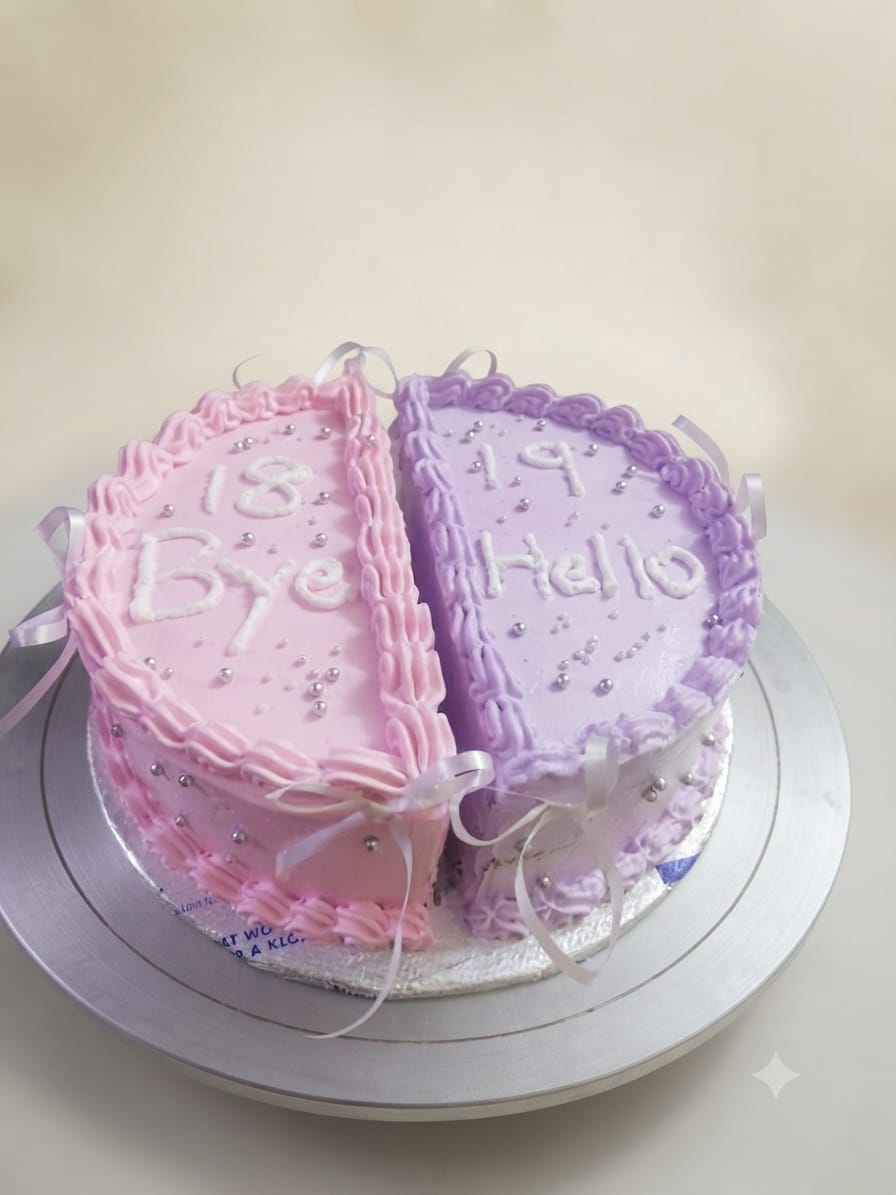 Custom cake from The Cake House Gujranwala