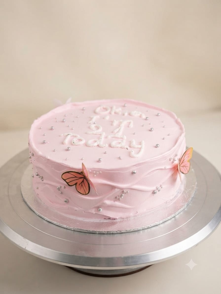 Fresh cake from The Cake House bakery